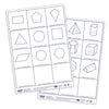 Dry Erase Pupils 2D/3D Shape Boards Pack of 30-Classroom Resources,Educational Classroom Materials,EDUK8,Learning Resources-Learning SPACE