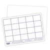 Dry Erase Pupils Grid Boards A5 Pack of 30, Learning SPACE