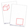 Dry Erase Pupils Matrix Boards A4 Pack of 30, Learning SPACE