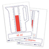 Dry Erase Pupils Measures Boards A5 Pack of 30, Learning SPACE