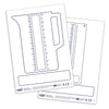 Dry Erase Pupils Measures Boards A5 Pack of 30, Learning SPACE