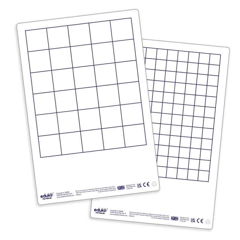 Dry Erase Teachers Grid Board, Learning SPACE