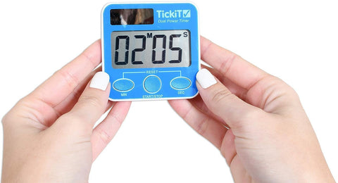 Dual Power Timers - Pk5-Calmer Classrooms,Calming & Anxiety,Classroom Packs,Early Years Maths,Helps With,Life Skills,Maths,Primary Maths,PSHE,Sand Timers & Timers,Schedules & Routines,SCOTEXCEL,Stock,TickiT,Transitions and Routines,Visual Sensory Toys-Learning SPACE