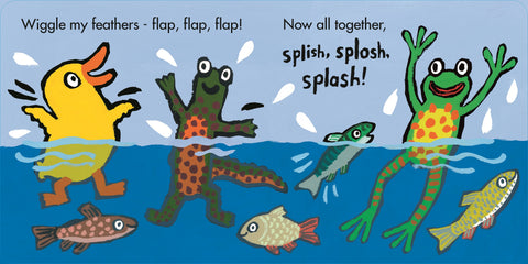 Ducky's Bathtime: Bath Book, Learning SPACE