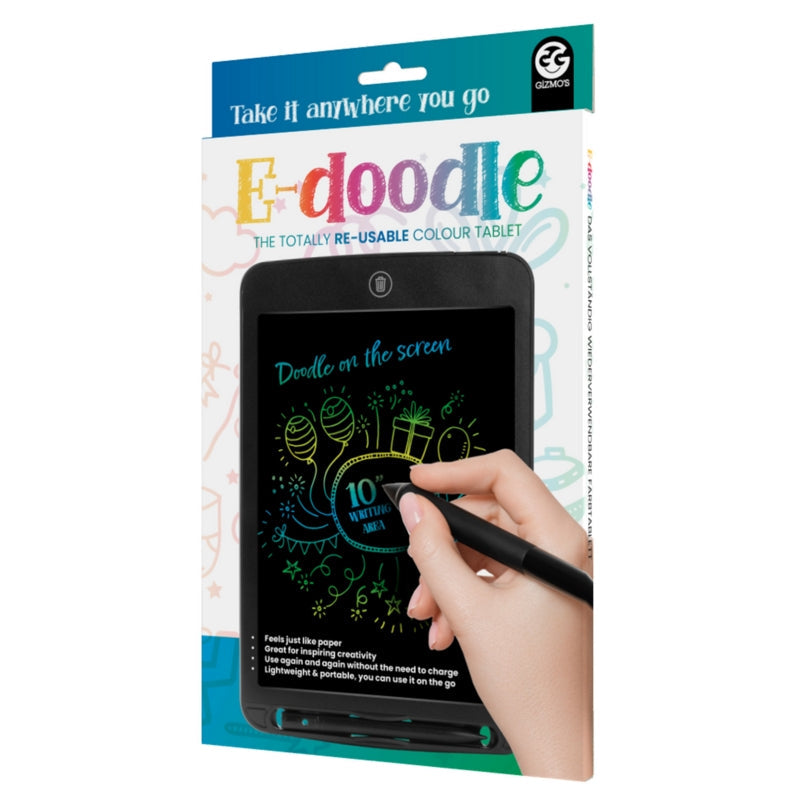 E-doodle 10.5" LCD Writing Tablet, Learning SPACE