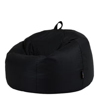 Large Classic Bean Bag Chair, Black Learning SPACE