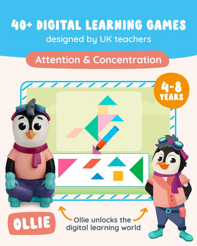 EDURINO Figurine - Attention & Concentration with Ollie-ADD/ADHD,Dropship,Edurino,excell2-Learning SPACE