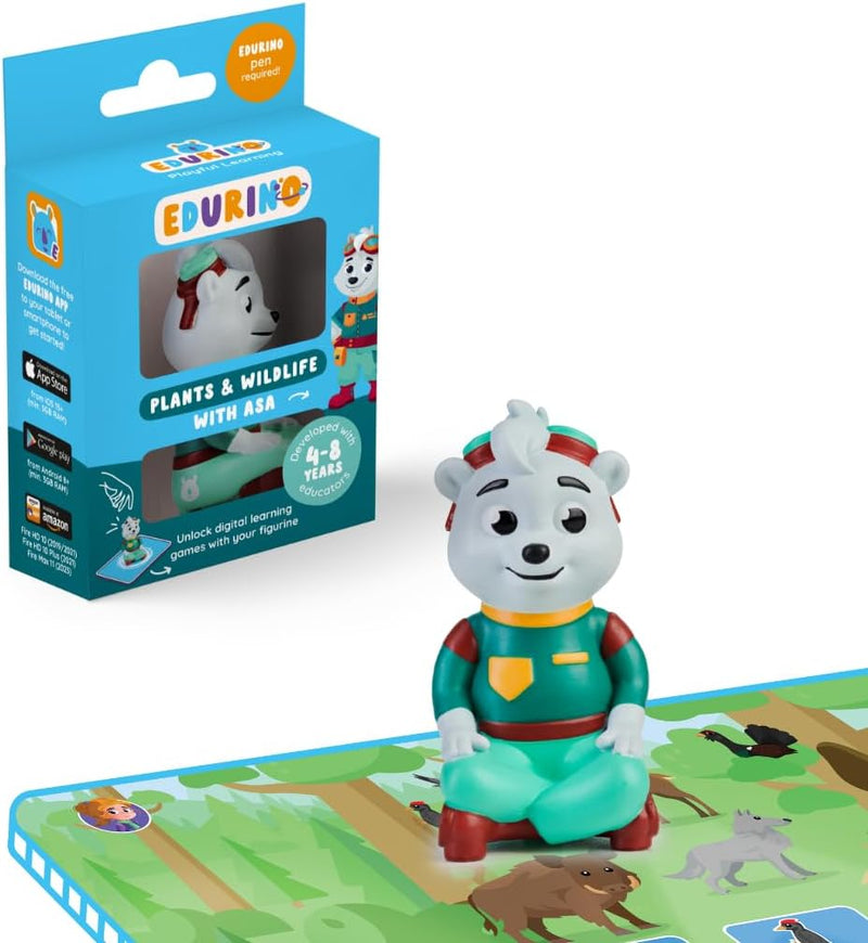 EDURINO Figurine - Plants and Wildlife with Asa, Learning SPACE
