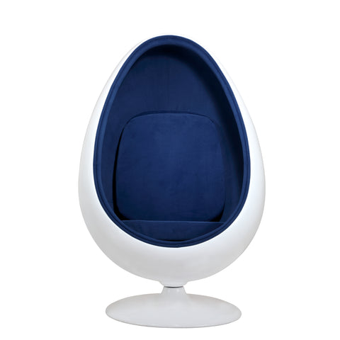 Retro Egg Pod Chair-Bean Bags & Cushions, Meltdown Management, Movement Chairs & Accessories, Nurture Room, pod, Reading Area, Seating, Stock, Wellbeing Furniture-Learning SPACE