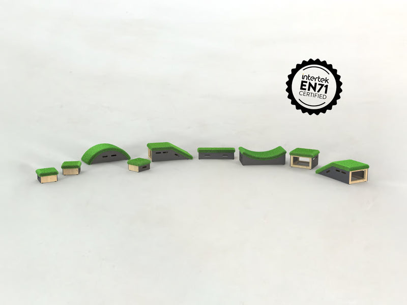 Get Set, Go! Playground Blocks - The Pennine Set, Learning SPACE