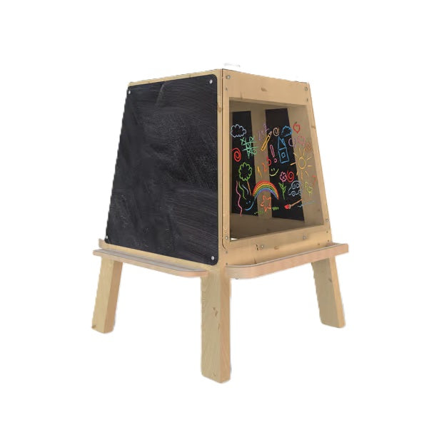 Group Art Easel - Outdoor 4‑Sided Creative Station, Learning SPACE