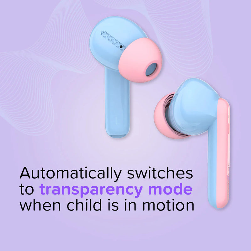 EarBuds for Kids with Safe Volume Limit | myFirst CareBuds, Learning SPACE