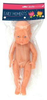 Early Moments Newborn Doll – Realistic 41cm Baby for Role Play, Learning SPACE