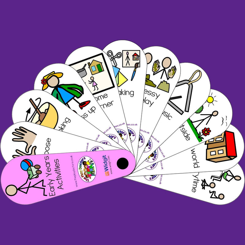 Early Years Activities Fan, Learning SPACE