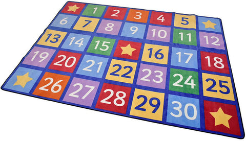 Early Years Indoor Large Numbers Rug (2.57x3.6m)-Addition & Subtraction,Counting Numbers & Colour,Dropship,Dyscalculia,Early Years Maths,Educational Carpet,Maths,Mats & Rugs,Multi-Colour,Neuro Diversity,Nurture Room,Placement Carpets,Primary Maths,Rectangular,Rugs,Sensory Flooring,Square,Wellbeing Furniture-Learning SPACE
