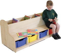 Early Years Reading Nook-Bookcases,Children's Wooden Seating,Modular Seating,Nooks,Nurture Room,Seating,Sensory Room Furniture,Storage,Trays,Wellbeing Furniture-Learning SPACE