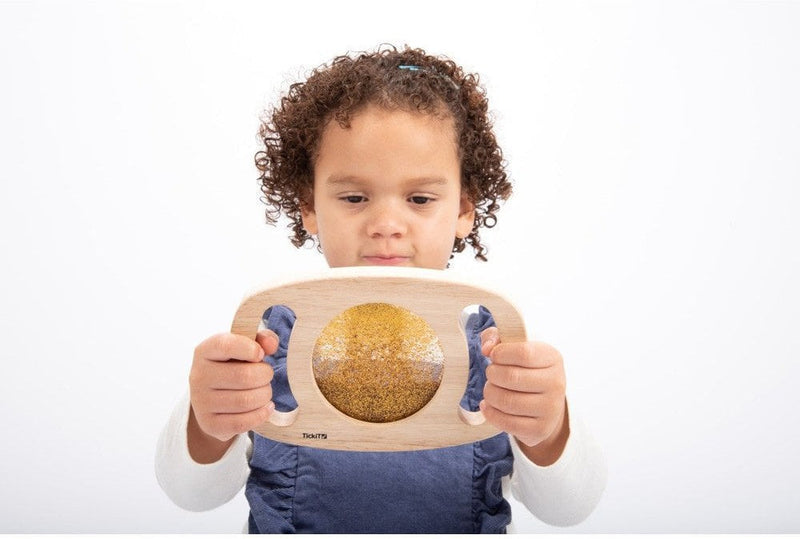 Easy Hold Glitter Panel - Gold, Learning SPACE