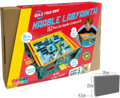 Eco-Friendly Build Your Own Paper Marble Labyrinth Kit-Additional Need, Arts & Crafts, Craft Activities & Kits, Eco Friendly, Engineering & Construction, Fine Motor Skills, Games & Toys, Gifts for 8+, Helps With, Learning Activity Kits, Paper Engine, Primary Games & Toys, S.T.E.M, Technology & Design, Teen Games-Learning SPACE