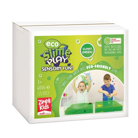Eco Slime Play Education Pack 600G-Calming & Anxiety,Classroom Packs,Eco Friendly,Messy Play,Sensory Seeking,Slime,Water & Sand Toys,Zimpli Kids-Green-6324-Learning SPACE