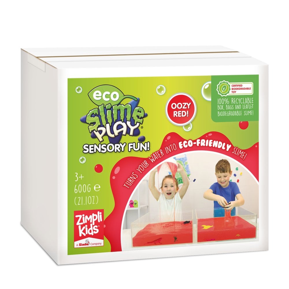 Eco Slime Play Education Pack 600G, Red Learning SPACE