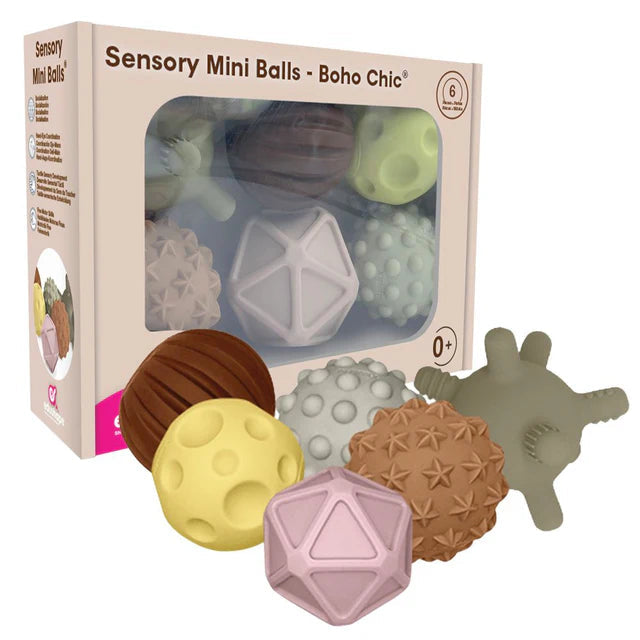 Edushape Baby Sensory Balls, Boho Chic Learning SPACE