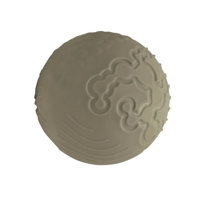 Edushape Textured Tumbles – Boho-Chic Sensory Ball in Olive, Learning SPACE