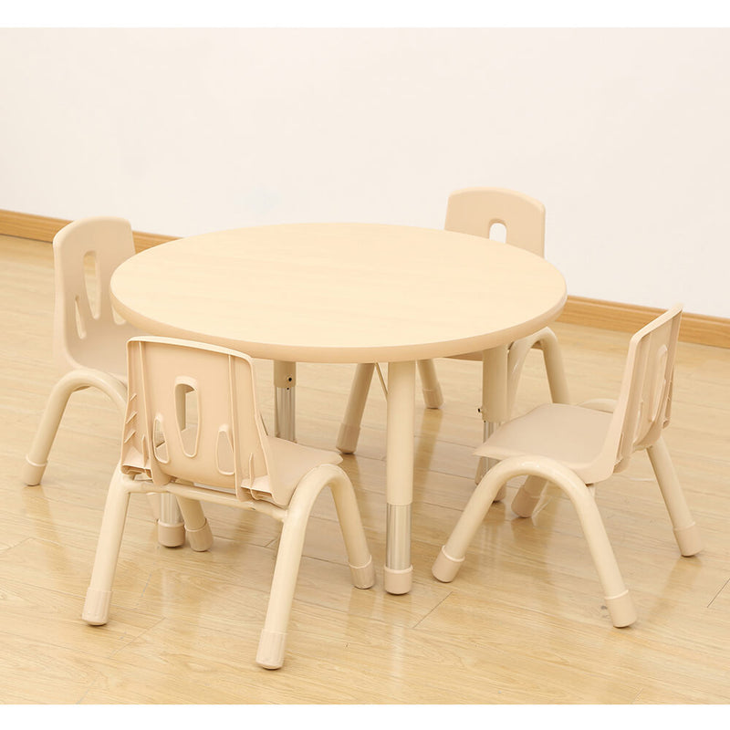Elegant Height Adjustable Round Table, Learning SPACE