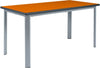 Elite Static Height Table - Rectangle-Classroom Table,Metalliform,Rectangular,Table,Wellbeing Furniture-Beech-640mm - 8-11 Years-ESHTRECTANGULAR1-Learning SPACE