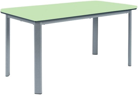 Elite Static Height Table - Rectangle-Classroom Table,Metalliform,Rectangular,Table,Wellbeing Furniture-Soft Lime-640mm - 8-11 Years-ESHTRECTANGULAR22-Learning SPACE