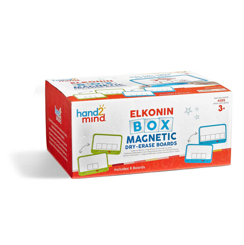 Elkonin Phoneme Magnetic Dry-Erase Boards | Set of 8, Learning SPACE
