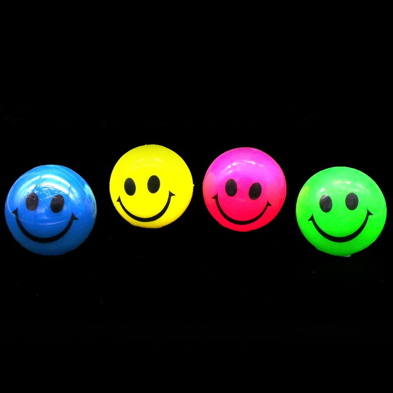 Emoji 5cm Light Up Smiley Ball, Learning SPACE