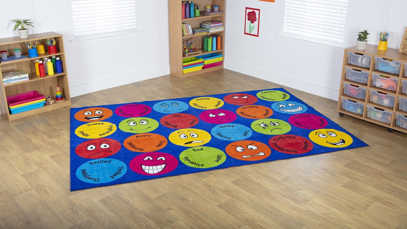 Emotions™ Interactive Rectangular 3x2m Carpet, Learning SPACE