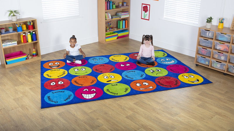Emotions™ Interactive Rectangular 3x2m Carpet, Learning SPACE