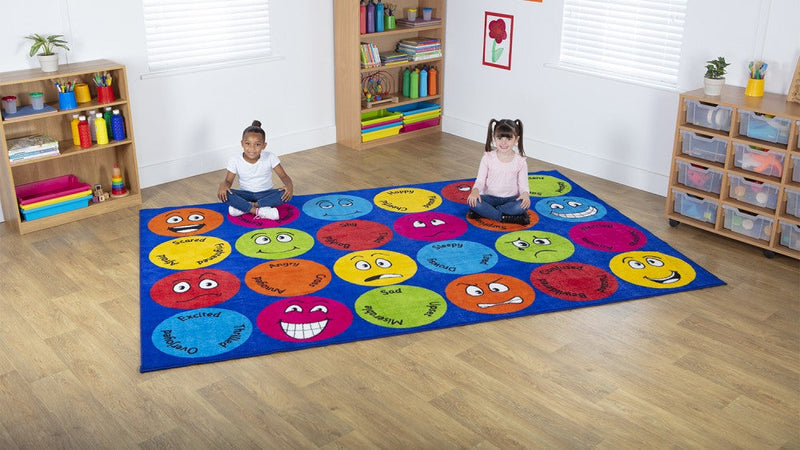 Emotions™ Interactive Rectangular 3x2m Carpet, Learning SPACE