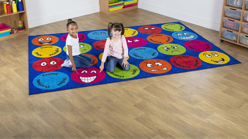 Emotions™ Interactive Rectangular 3x2m Carpet, Learning SPACE