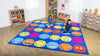 Emotions™ Interactive Square 3x3m Carpet-Additional Need,Calmer Classrooms,Calming & Anxiety,Dropship,Emotions & Self Esteem,Helps With,Kit For Kids,Mats & Rugs,Multi-Colour,Placement Carpets,Rugs,Social Emotional Learning,Social Stories & Games & Social Skills,Square,Wellbeing Furniture-Learning SPACE