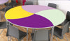 Equation™ Leaf Table - Single-Classroom Table, Desk Table, Flower, Metalliform, Wellbeing Furniture-Learning SPACE