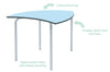 Equation™ Leaf Table - Single-Classroom Table, Desk Table, Flower, Metalliform, Wellbeing Furniture-Learning SPACE