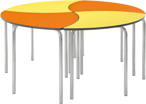 Equation™ Leaf Table - Single-Classroom Table, Desk Table, Flower, Metalliform, Wellbeing Furniture-Learning SPACE