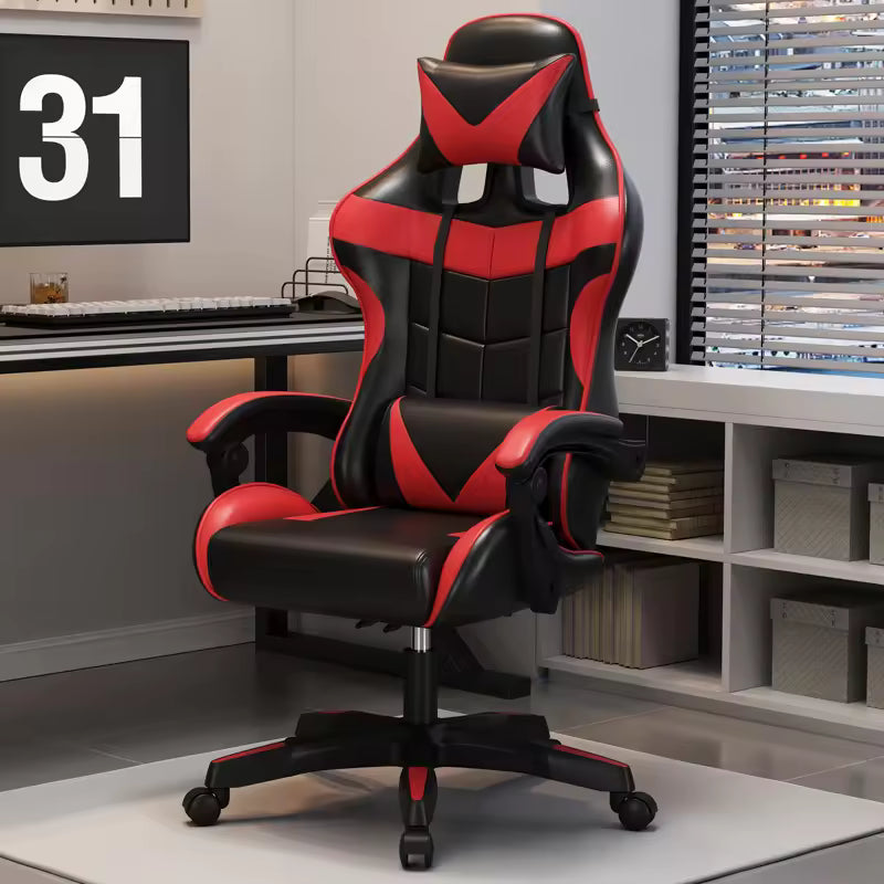 Ergonomic Leather Gaming Chair, Learning SPACE