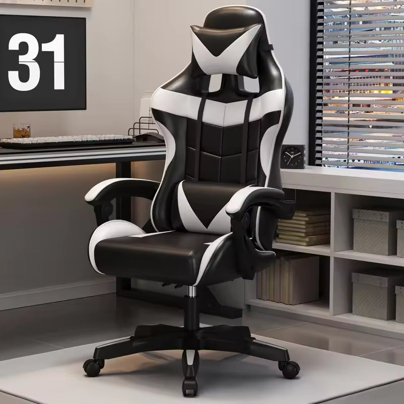 Ergonomic Leather Gaming Chair, Learning SPACE