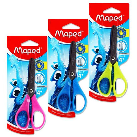 Essentials 13Cm/5" Soft Grip Left Handed Scissors - 12 Pack-Scissors,Stationery-Learning SPACE