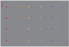 Essentials Rainbow Stars Indoor/Outdoor 3x2m Carpet, Learning SPACE