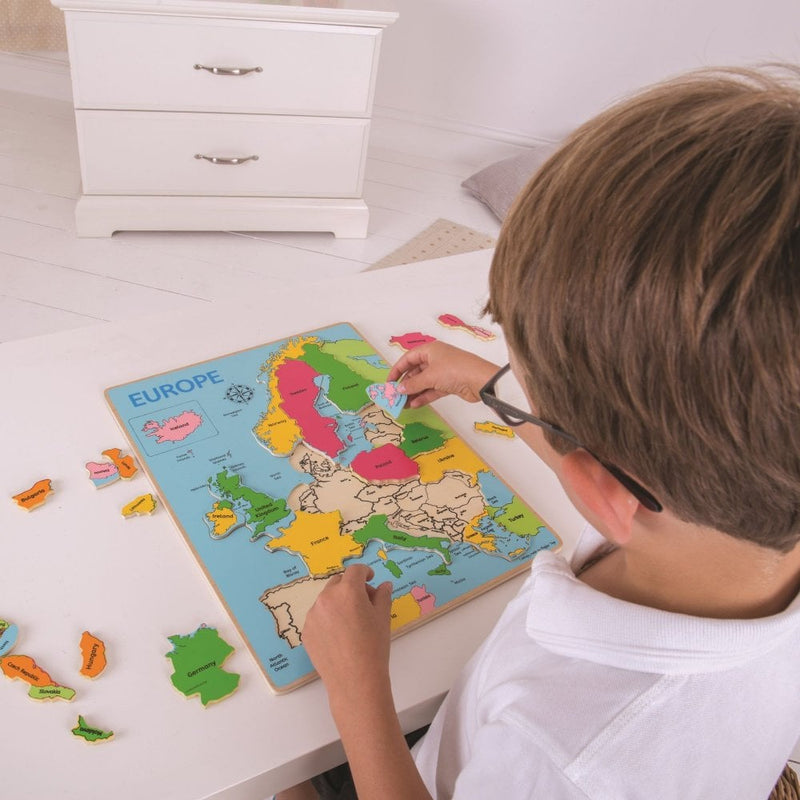 Europe Inset Puzzle, Learning SPACE