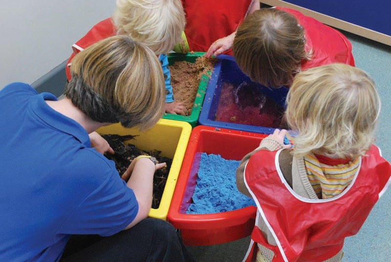 Exploration Circle Sand & Water Trays Multi-coloured set of 4, Learning SPACE