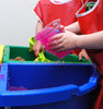 Exploration Circle Sand & Water Trays Multi-coloured set of 4-Messy Play,Outdoor Sand & Water Play,Playground Equipment,S.T.E.M,Sand,Sand & Water Trays,Science Activities,Sensory Garden,Stock,Storage,TickiT,Trays,Water & Sand Toys,Wellbeing Furniture-Learning SPACE