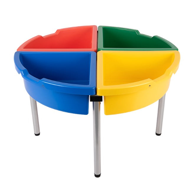 Exploration Circle Sand & Water Trays Multi-coloured set of 4, Learning SPACE