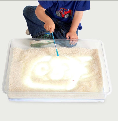 Exploration Light Tray For Light Panel A3 (Not Included)-AllSensory,Light Box Accessories,Stock,TickiT,Visual Sensory Toys-Learning SPACE