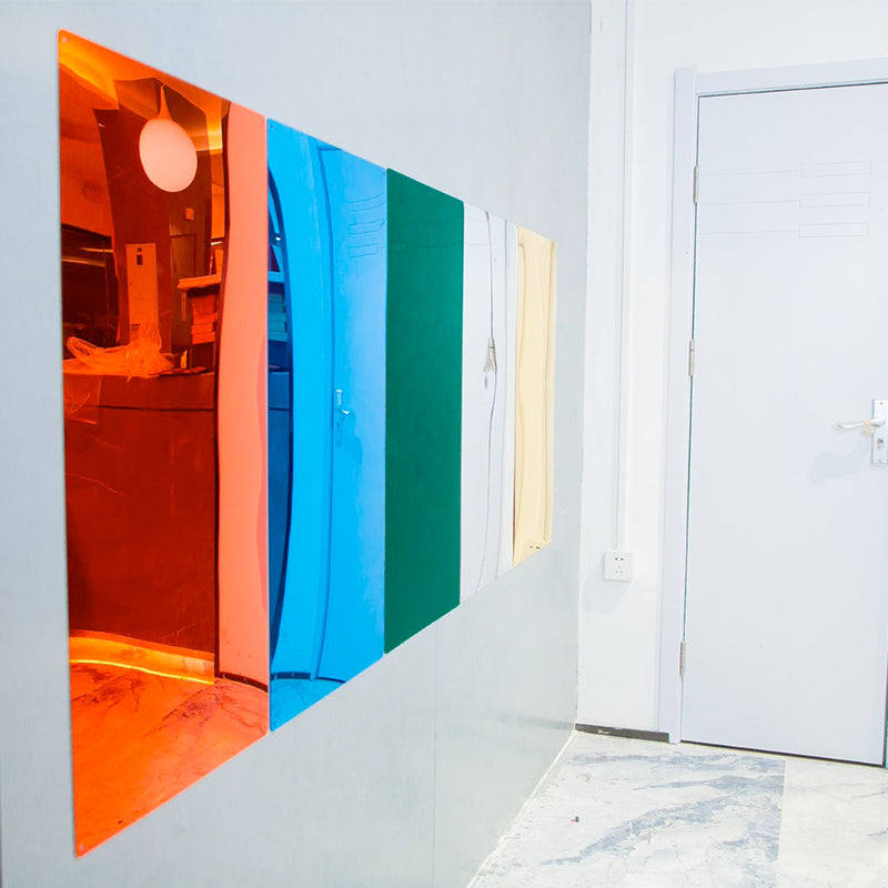 Extra Large Colourful Mirrors - Pack of 5, Learning SPACE