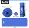 Extra Thick Non-Slip NBR Yoga & Exercise Mat with Carry Strap, Learning SPACE